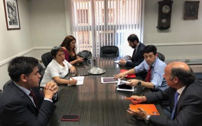 Director General DICREP se reúne con SEREMI del trabajo RM.