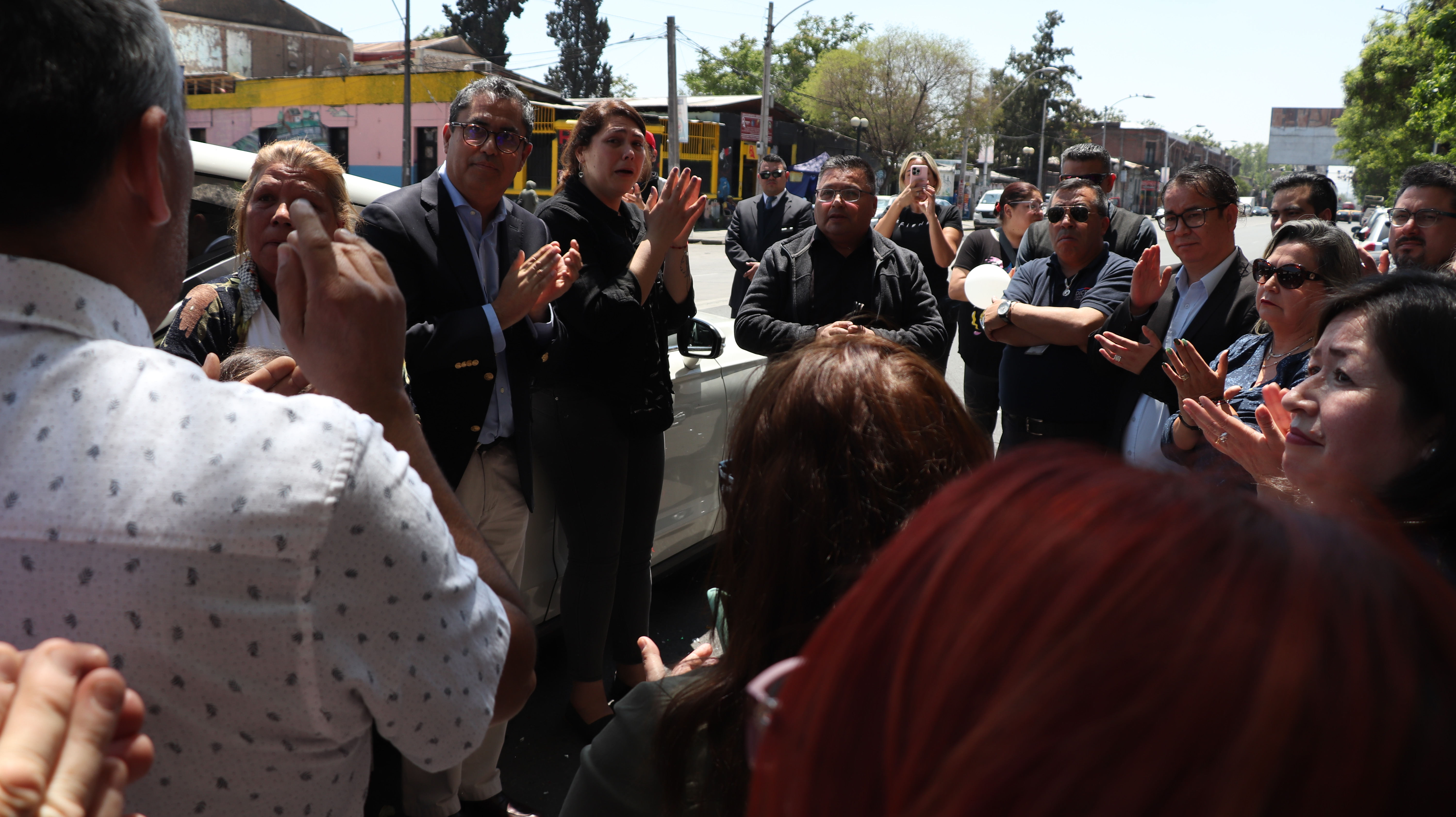 Con emoción Familia DICREP despidió a don Nelson González